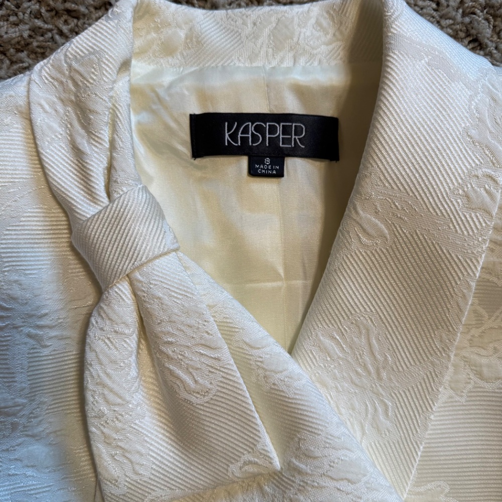 Kasper Brocade suit - Picture 3 of 10